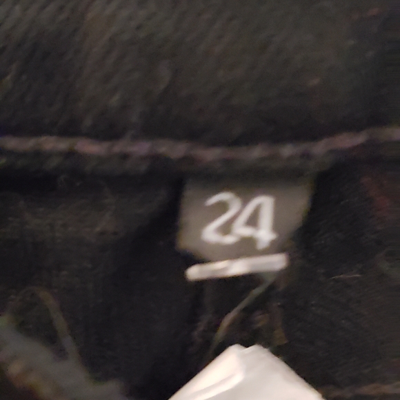 CARMAR- BLACK DEMIN DESTROY JEANS - Picture 6 of 6